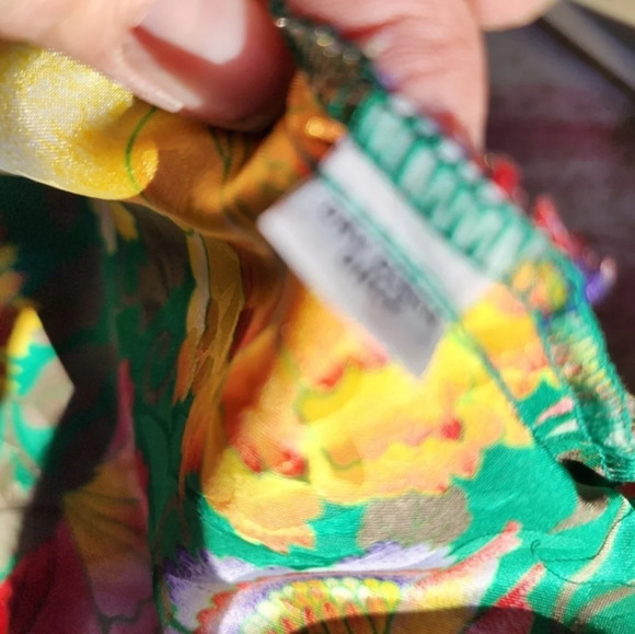 Carol Horn 80s Floral dress 6 - Picture 15 of 16